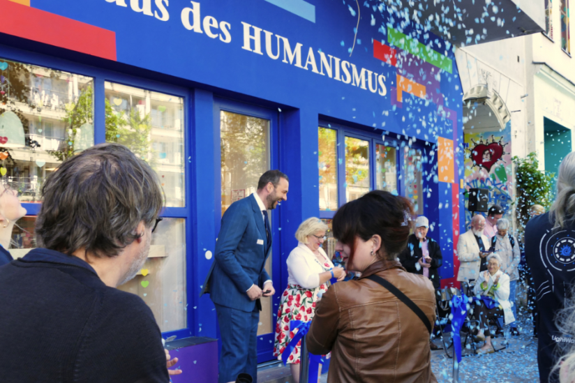 Eröffnung des "Hauses des Humanismus" am 21. Juni 2022 in Berlin