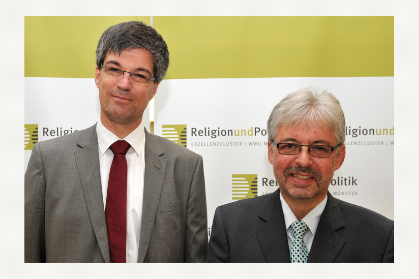 Prof. Dr. Matthias Casper und Prof. Dr. Traugott Jähnichen (v.l.)