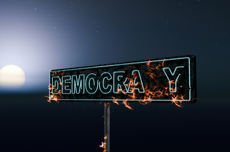 Bedrohte Demokratie