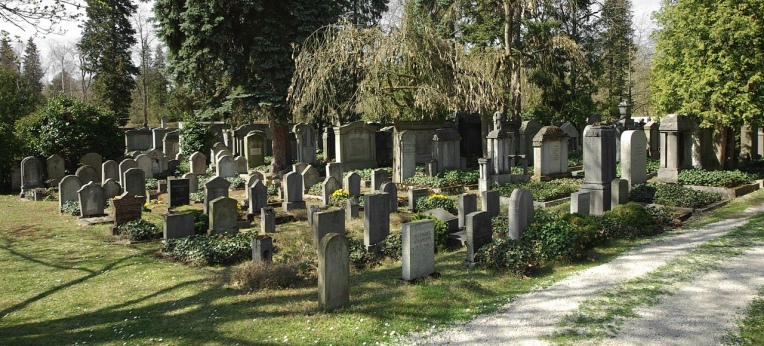 Kindergräber auf dem Neuen Jüdischen Friedhof in Nürnberg