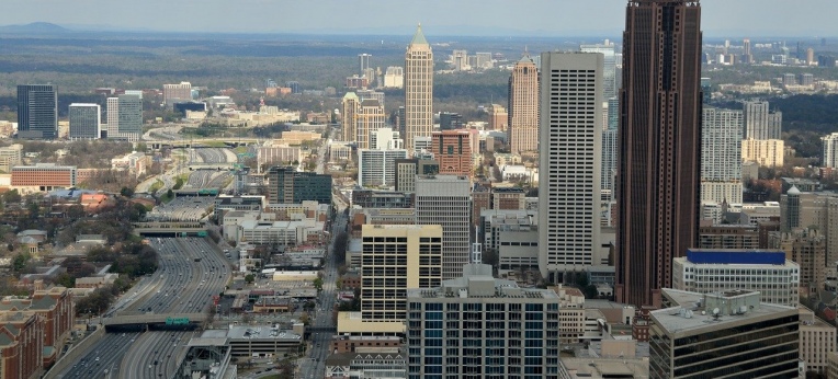 Atlanta, Hauptstadt des US-Bundesstaats Georgia