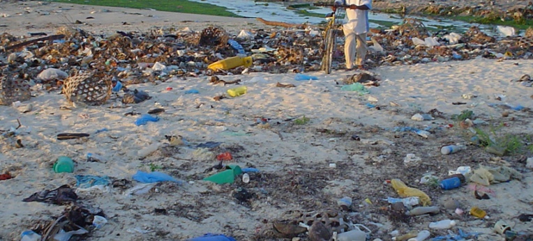 Müll am Strand