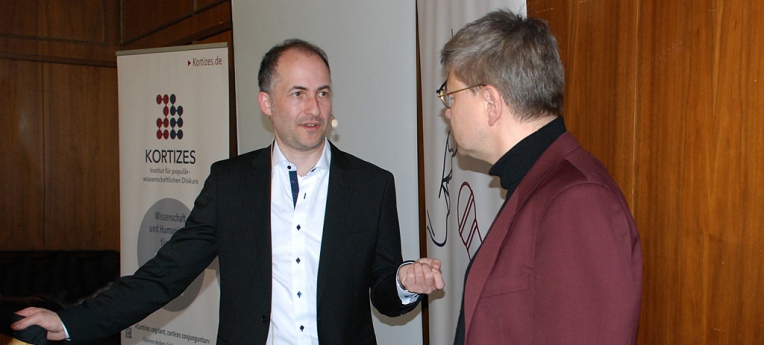Prof. Claus C. Carbon (l.) und Helmut Fink (r.)
