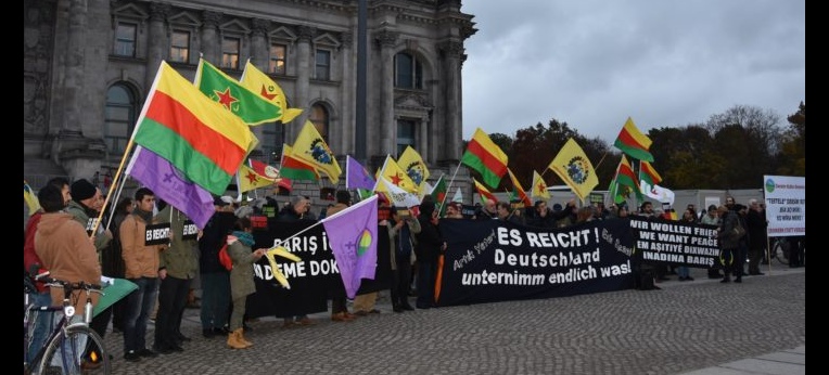 Kundgebung vor dem Bundestag am 7. November 2016