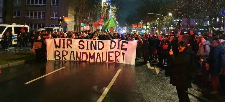 Demonstration in Düsseldorf Anfang 2025 Demonstration in Düsseldorf Anfang 2025