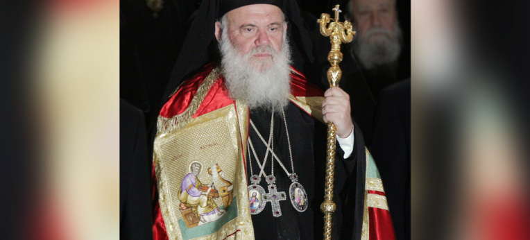 Der Erzbischof von Athen, Hieronymos II.