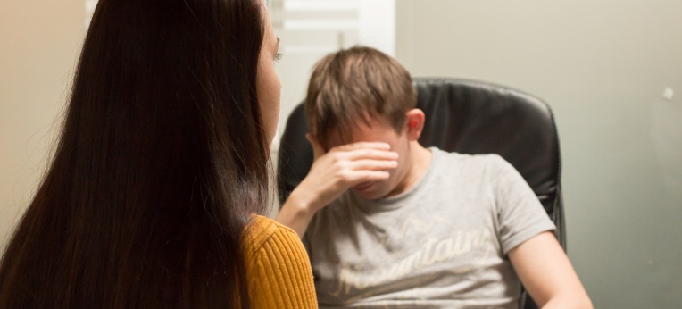 Gespräch bei einer Psychologin Gespräch bei einer Psychologin