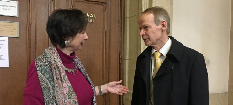 Gita Neumann und Dr. Christoph Turowski im Gespräch