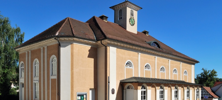 Grosser Betsaal der Evangelischen Brüdergemeinde Korntal 