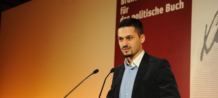 Farid Hafez bei der Verleihung des Bruno-Kreisky-Anerkennungspreises 2010