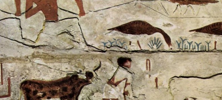 Relief in der Grabkammer des Nefermaat