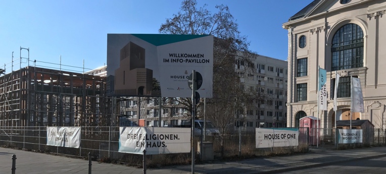 Geplanter Standort für das "House of One" in Berlin-Mitte.