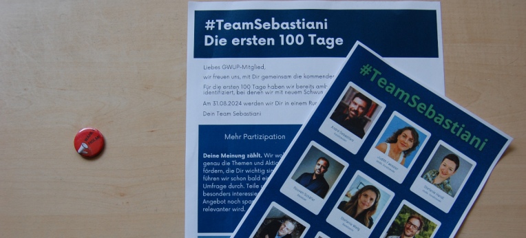 Das "100-Tage-Programm" des "Team Sebastiani"