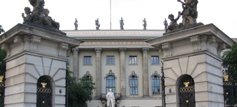 Eingang der Humboldt Universität