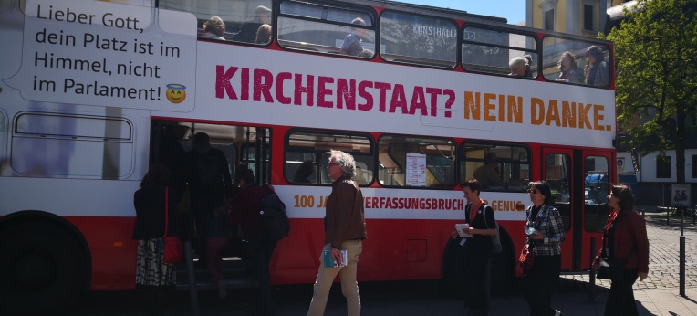 Der Bus in Düsseldorf