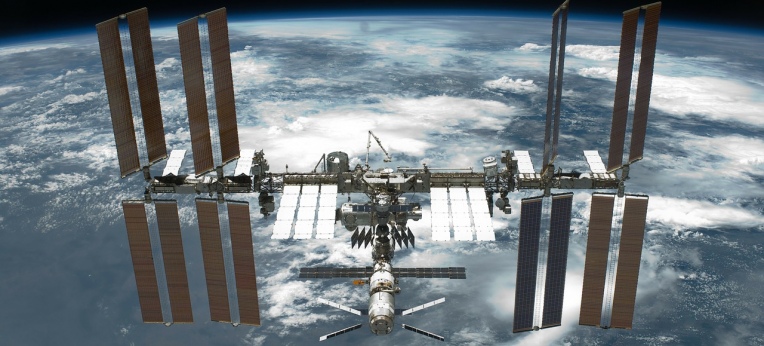 Die Internationale Raumstation ISS ist ein Beispiel für die internationale Zusammenarbeit von Forschern.