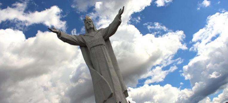 Christus-König-Statue in Świebodzin