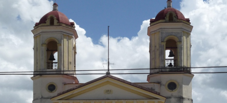 Alte katholische Kirche auf Kuba (Ausschnitt)