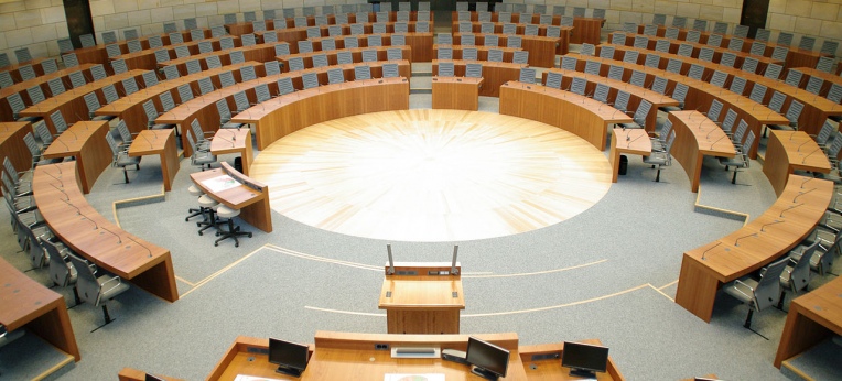 Plenarsaal Landtag Nordrhein-Westfalen