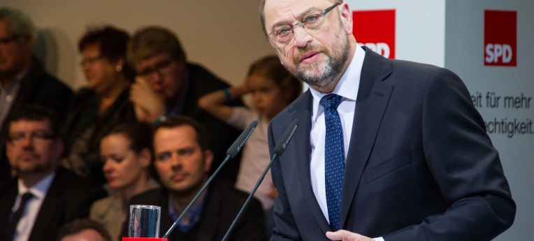 Martin Schulz bei seiner Vorstellung als Kanzlerkandidat der SPD im Januar 2017
