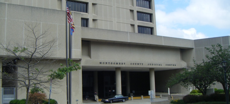 Das heutige Justizzentrum des Montgomery County