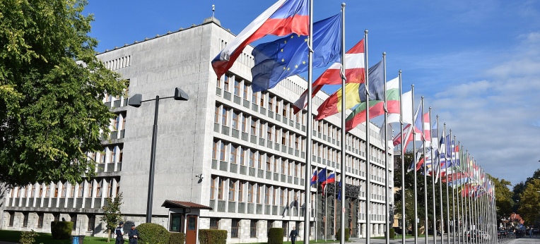 Sitz des slowenischen Parlaments