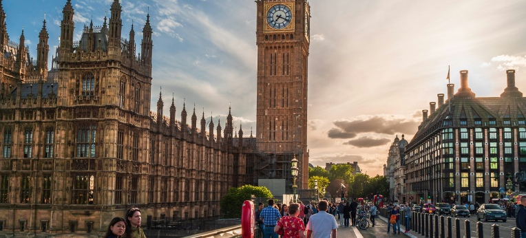 London: Parlamentsgebäude mit Big Ben