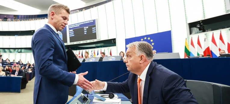 Péter Magyar und Viktor Orbán