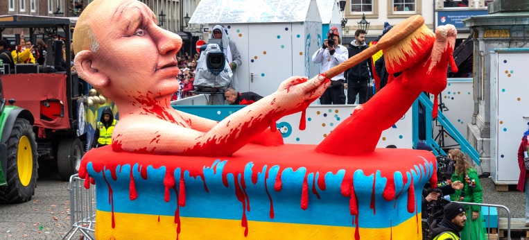 Putin badet in ukrainischem Blut