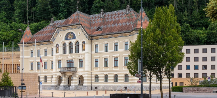 Regierungsgebäude von Liechtenstein