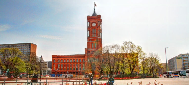 Das Rote Rathaus zu Berlin