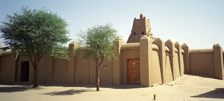 Die Sankoré-Moschee in Timbuktu.