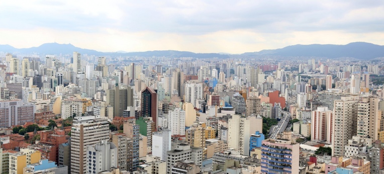 Skyline von Sao Paulo (Ausschnitt)