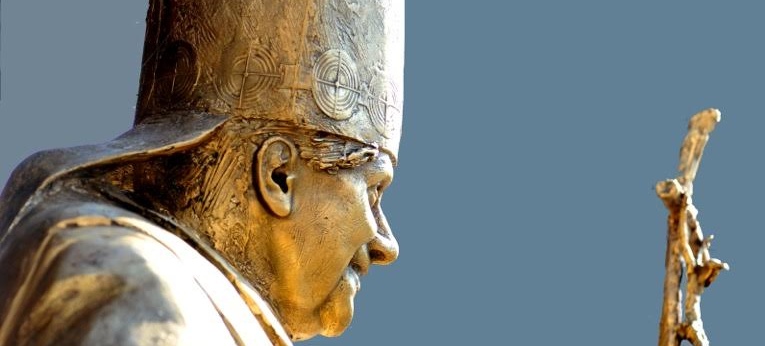 Bronzestatue Benedikts XVI.