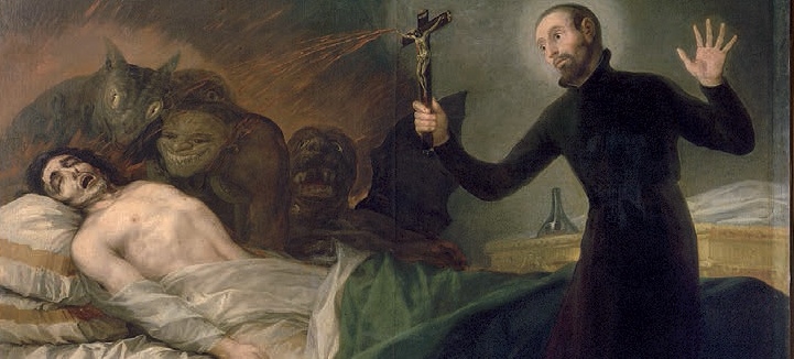 Goya: Der Heilige Franziskus Borgia führt einen Exorzismus durch