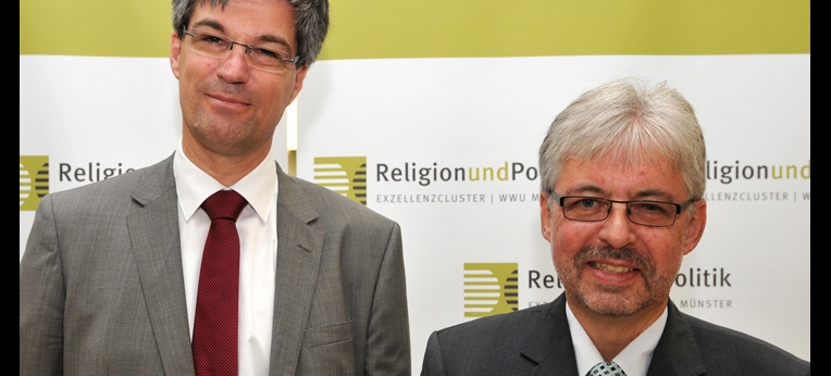 Prof. Dr. Matthias Casper und Prof. Dr. Traugott Jähnichen (v.l.)