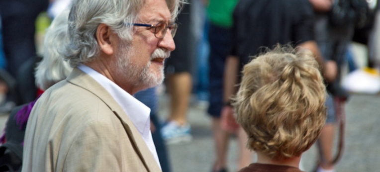 Lothar Krappmann beim GuluWalk 2012 in Berlin