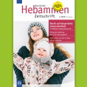 Januarausgabe der Deutschen Hebammenzeitschrift