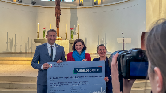 7 Mio für den ev. Kirchentag