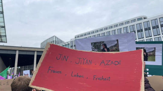 "Frauen.Leben.Freiheit"-Demonstration 2022 in Köln