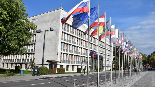 Sitz des slowenischen Parlaments