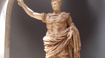 Statue von Kaiser Augustus