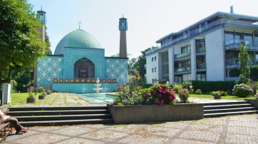 Die nun geschlossene "Blaue Moschee" in Hamburg