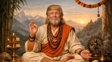US-Präsident Trump als Guru