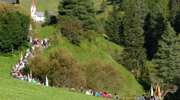 Jugendwallfahrt zur Heilig-Geist-Kirche in Prettau, Südtirol (2016)