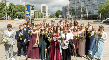 33 Junge Humanistinnen und Humanisten aus Hannover und Umgebung
