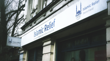Berliner Büro der Organisation "Islamic Relief Deutschland"