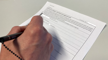 Kirchenaustrittsformular