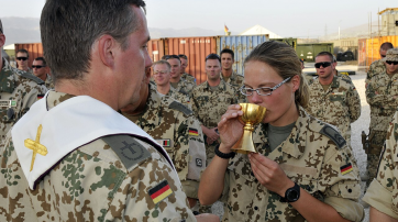 Militärgottesdienst in Afghanistan