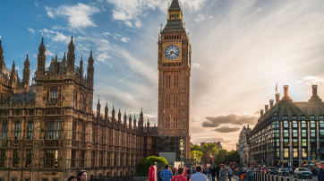 London: Parlamentsgebäude mit Big Ben